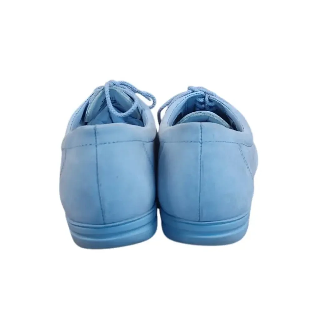 Easy Spirit AntiGravity Motion Faded Blue Nubuck Oxford Sneakers Womens Size 9 N